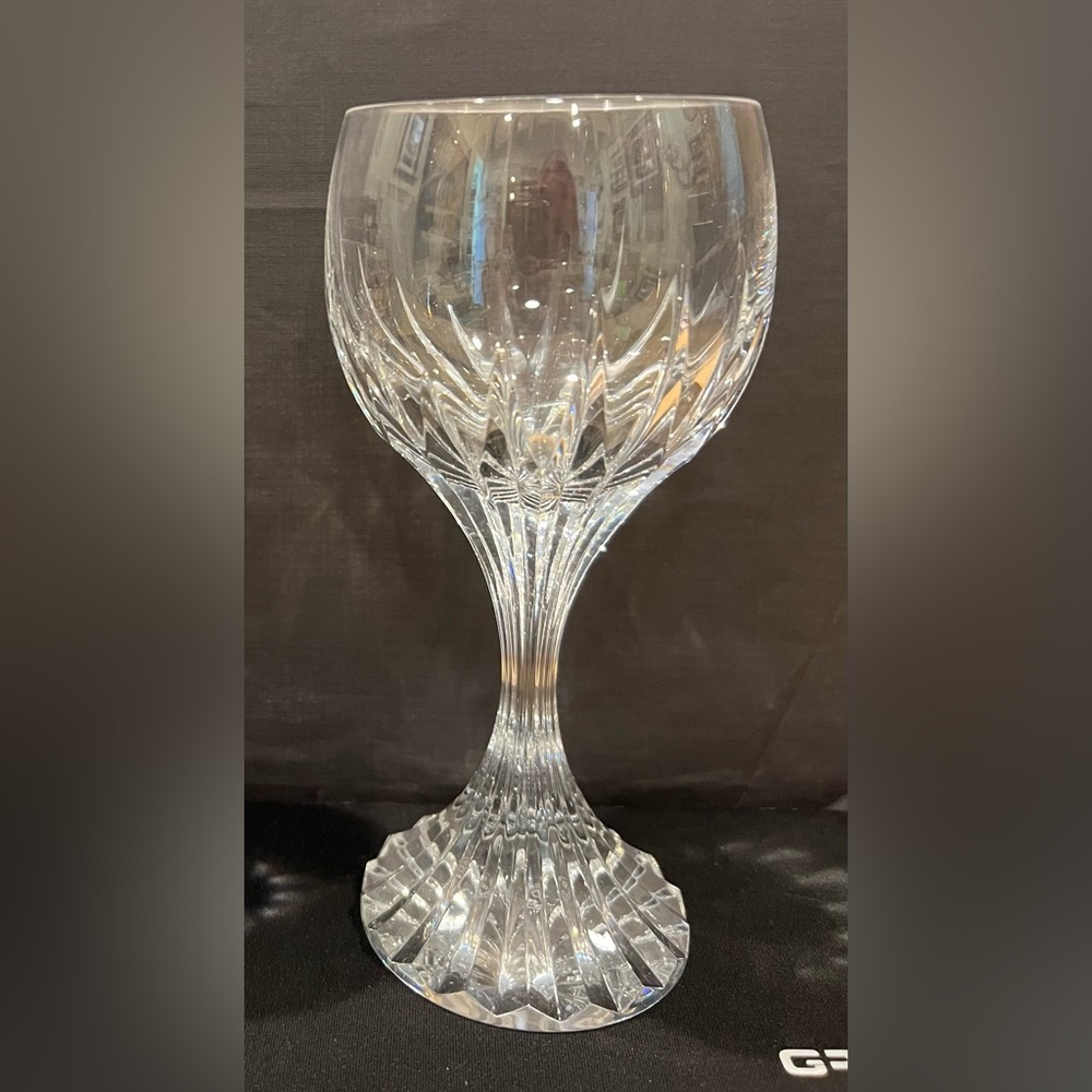Baccarat “Massena” Crystal Wine Goblet 7”